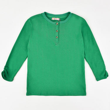 Girls Summer Button Top